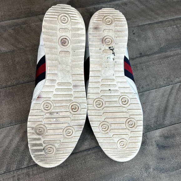 Gucci Micro Guccissima Leather Sneakers Sz 10 - Picture 6 of 6